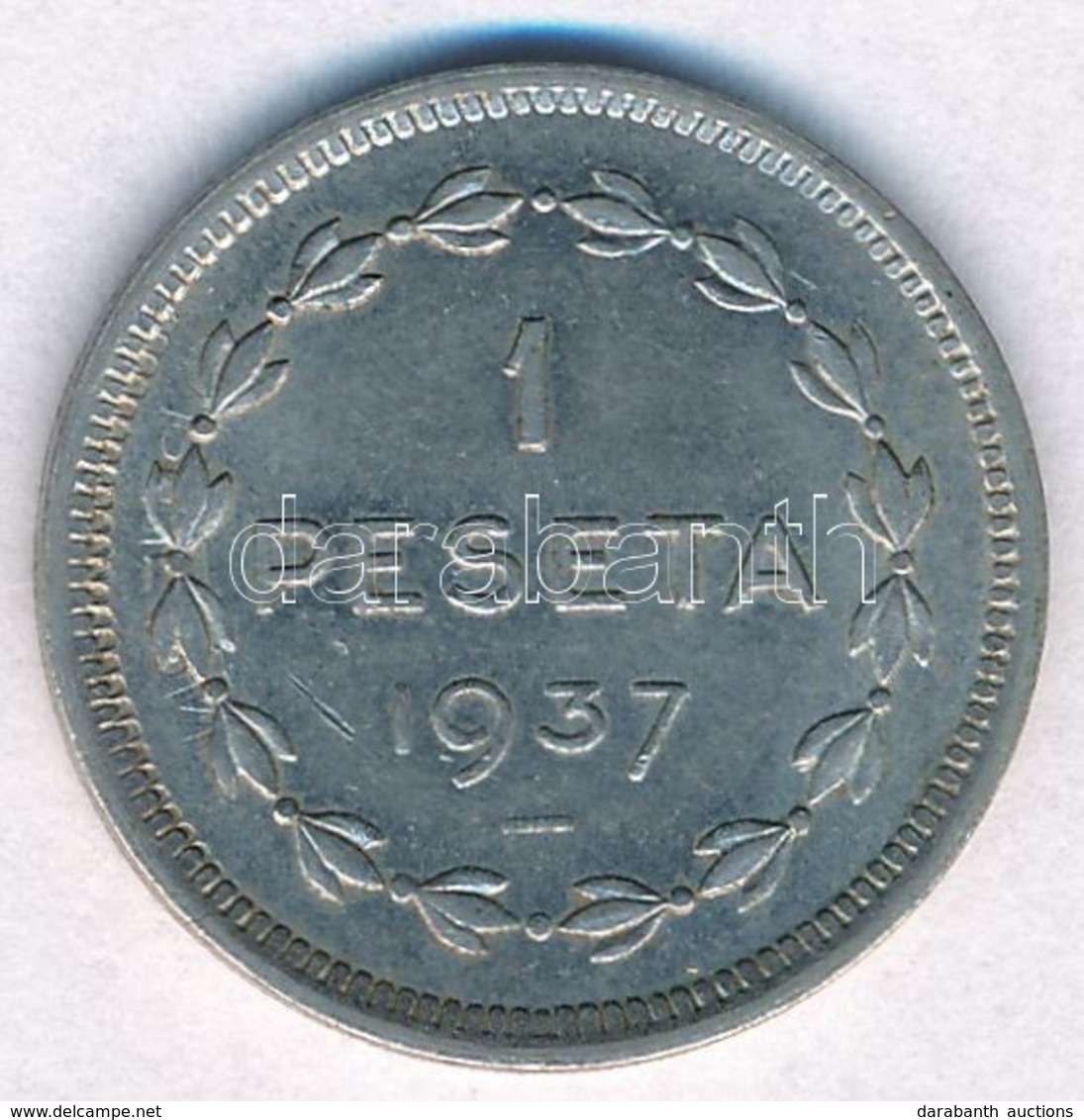 Spanyolország / Polgárháború / Bizkaia Köztársaság 1937. 1P Ni T:2
Spain / Civil War / Euzkadi 1937. 1 Pesetas Ni C:XF
K - Zonder Classificatie