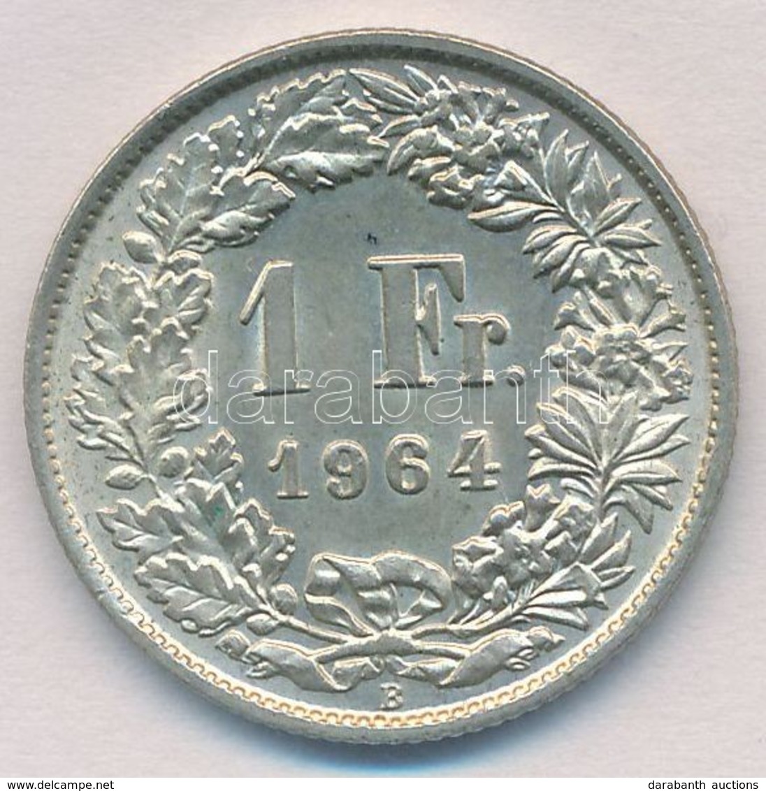 Svájc 1964B 1Fr Ag T:1-
Switzerland 1964B 1 Franc Ag C:AU - Zonder Classificatie