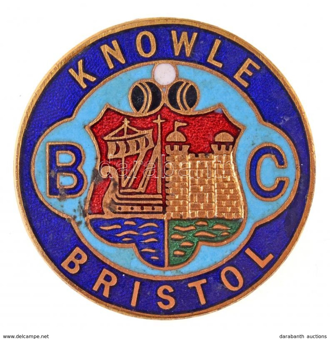 Nagy-Britannia DN 'Knowle B-C Bristol' Zománcozott Jelvény Bowling Klub Jelvény (29mm) T:1-
Great Britain ND 'Knowle B-C - Zonder Classificatie