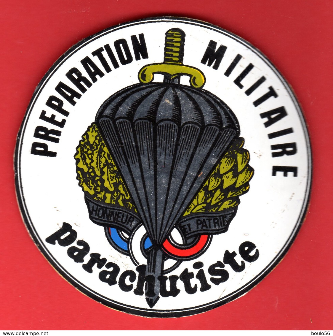 Militaria-Ecussons -Armée De L'Air- Ghost Squadron 1939-1945 - Prépa-Milt :Parachutiste - E-C 2/2 "Côte D'Or" 3°esc - Autres & Non Classés