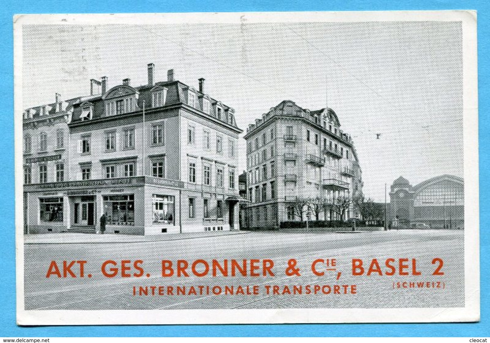 Akt. Ges. Bronner & Cie., Basel 1939 - Bâle