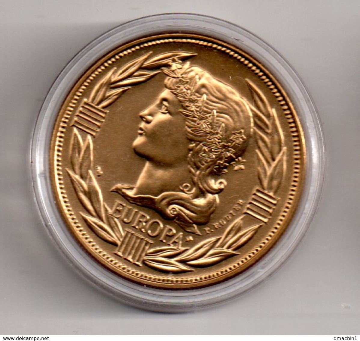 Médaille - Europa III-Ecu 1986--voir état - Monétaires / De Nécessité