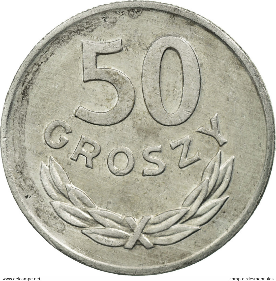 Monnaie, Pologne, 50 Groszy, 1984, Warsaw, TB+, Aluminium, KM:48.1 - Polonia