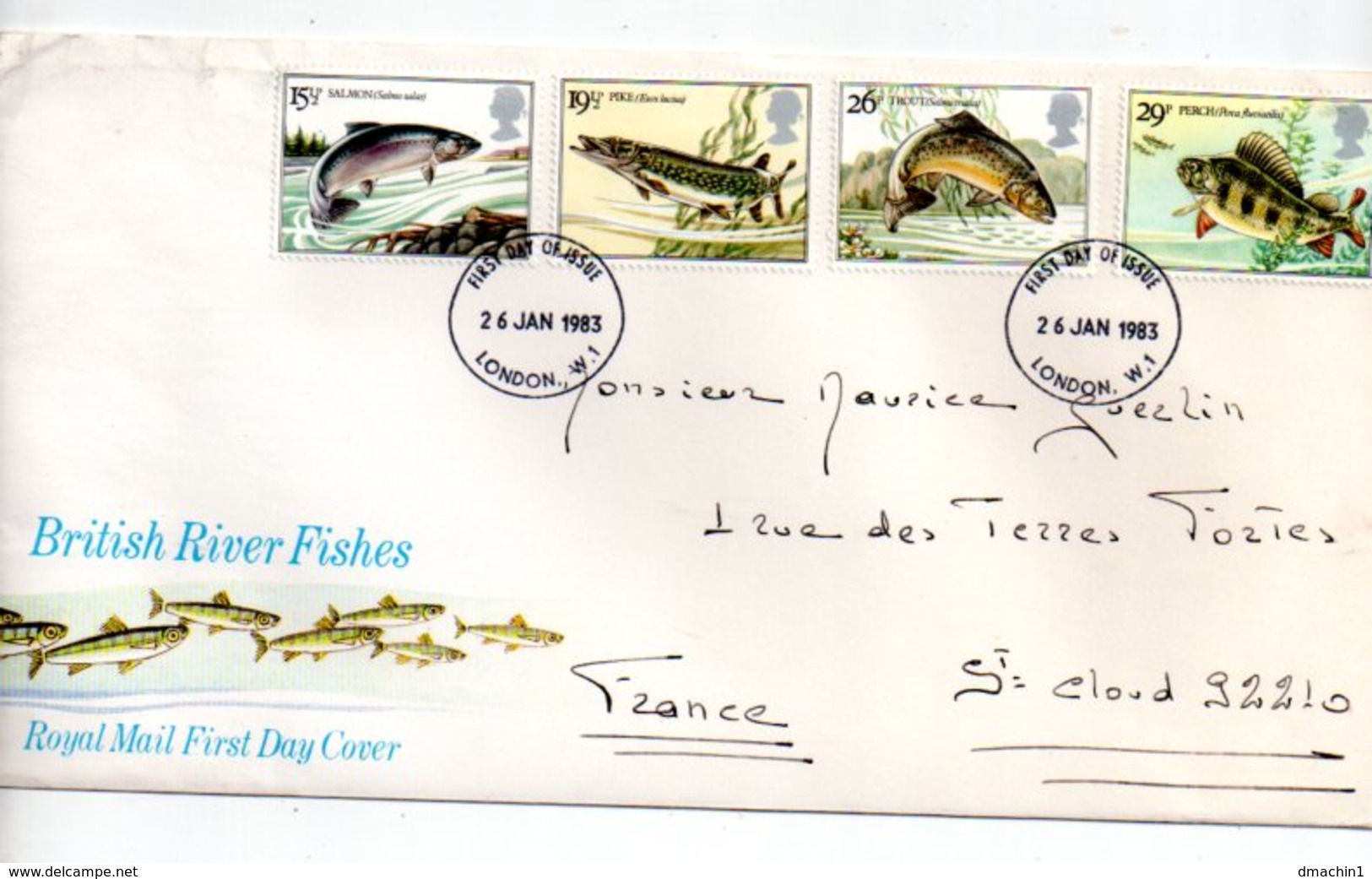 British River Fishes-voir état - 1981-1990 Decimale Uitgaven