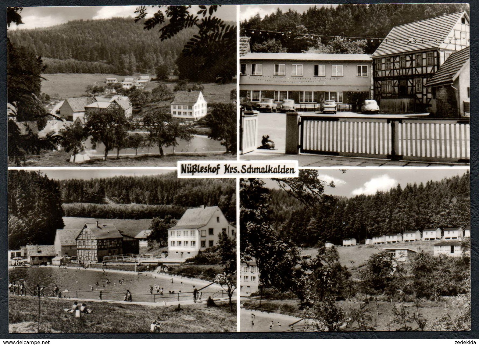 C0485 - TOP Fambach Nüßleshof Kr. Schmalkalden Meiningen - Freibad - Straub & Fischer - Schmalkalden