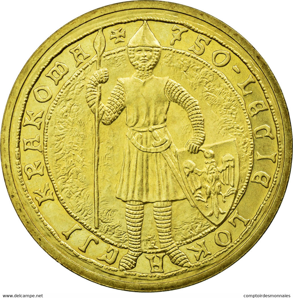 Monnaie, Pologne, 2 Zlote, 2007, Warsaw, TTB, Laiton, KM:594 - Polonia