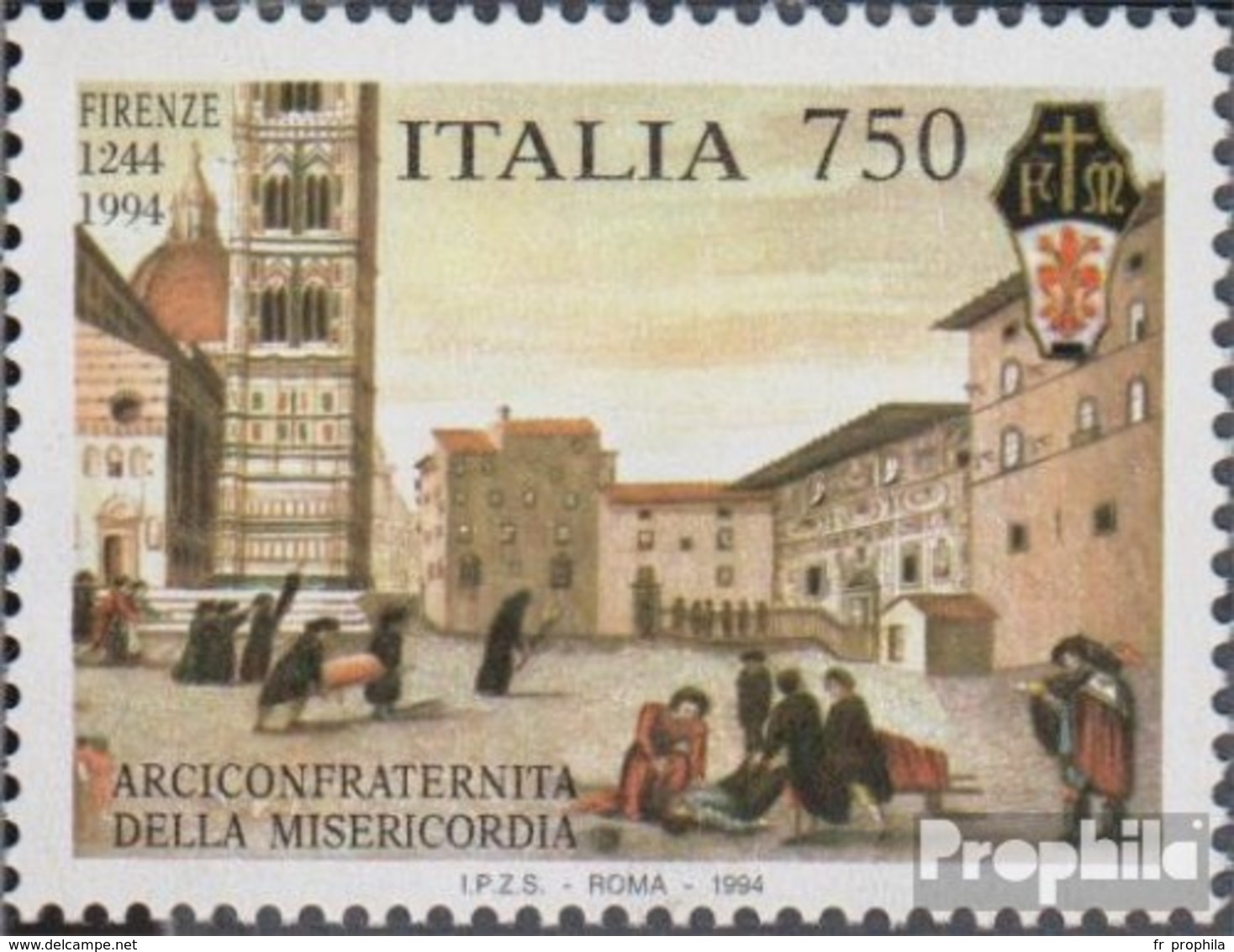 Italie 2336 (complète.Edition.) Neuf Avec Gomme Originale 1994 Erzbruleschaft Le Miséricorde - 1991-00: Mint/hinged