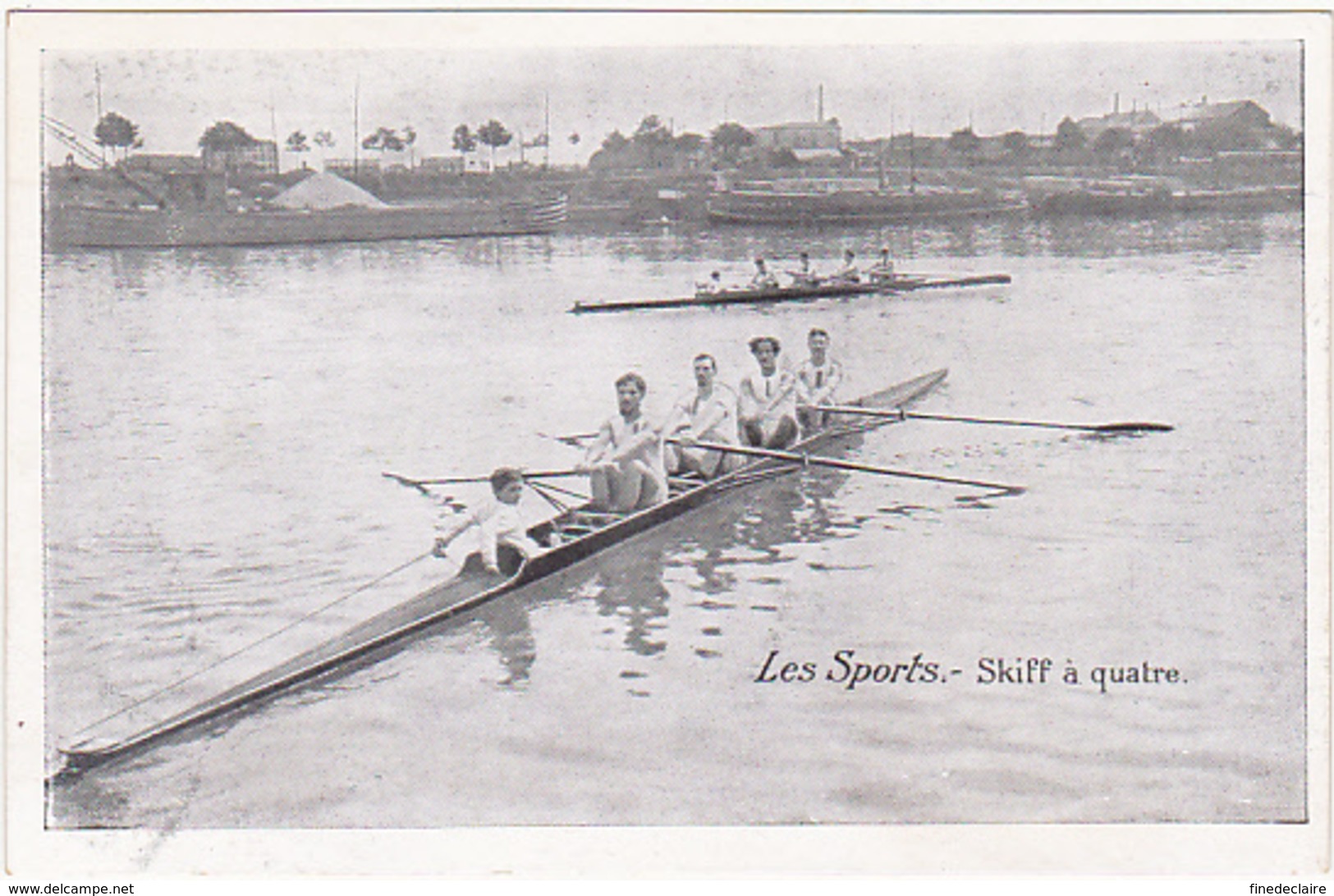 A La Belle Jardinière - Les Sports - Skiff à Quatre - Aviron