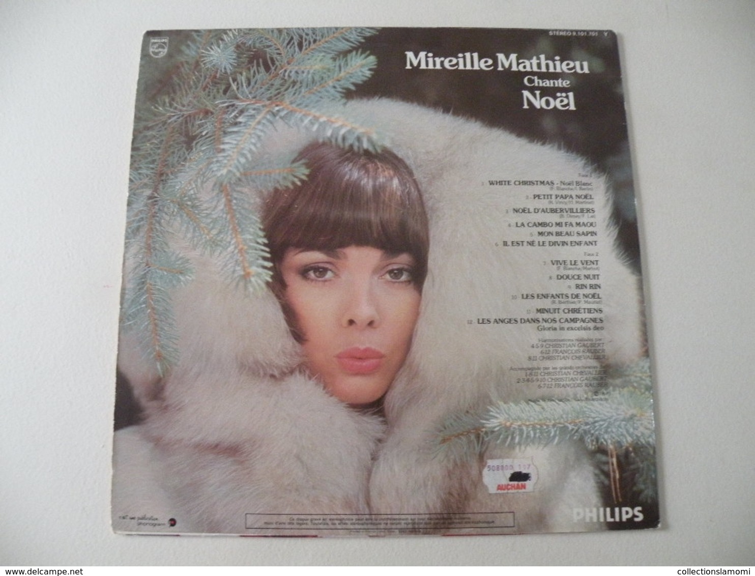 Mireille Mathieu, Chant De Noël 1968 - (Titres Sur Photos) - Vinyle 33 T LP - Kerstmuziek