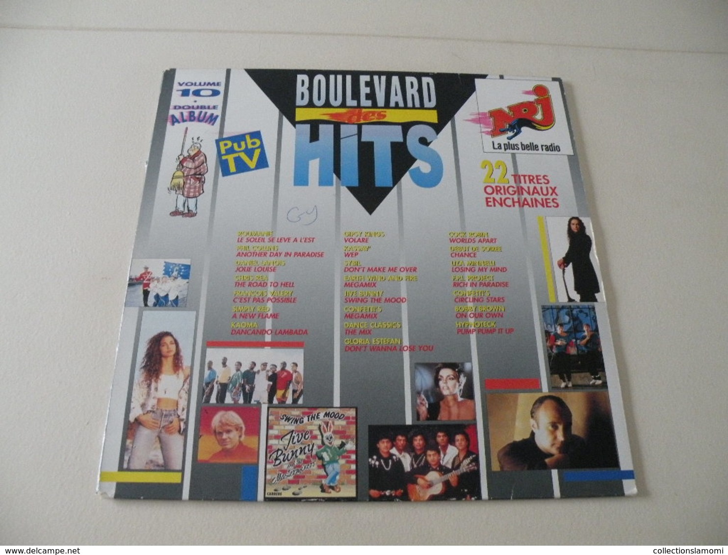 Boulevard Des Hits 22 Titres Originaux - (Titres Sur Photos) - Vinyle 33 T LP Double Album - Compilations