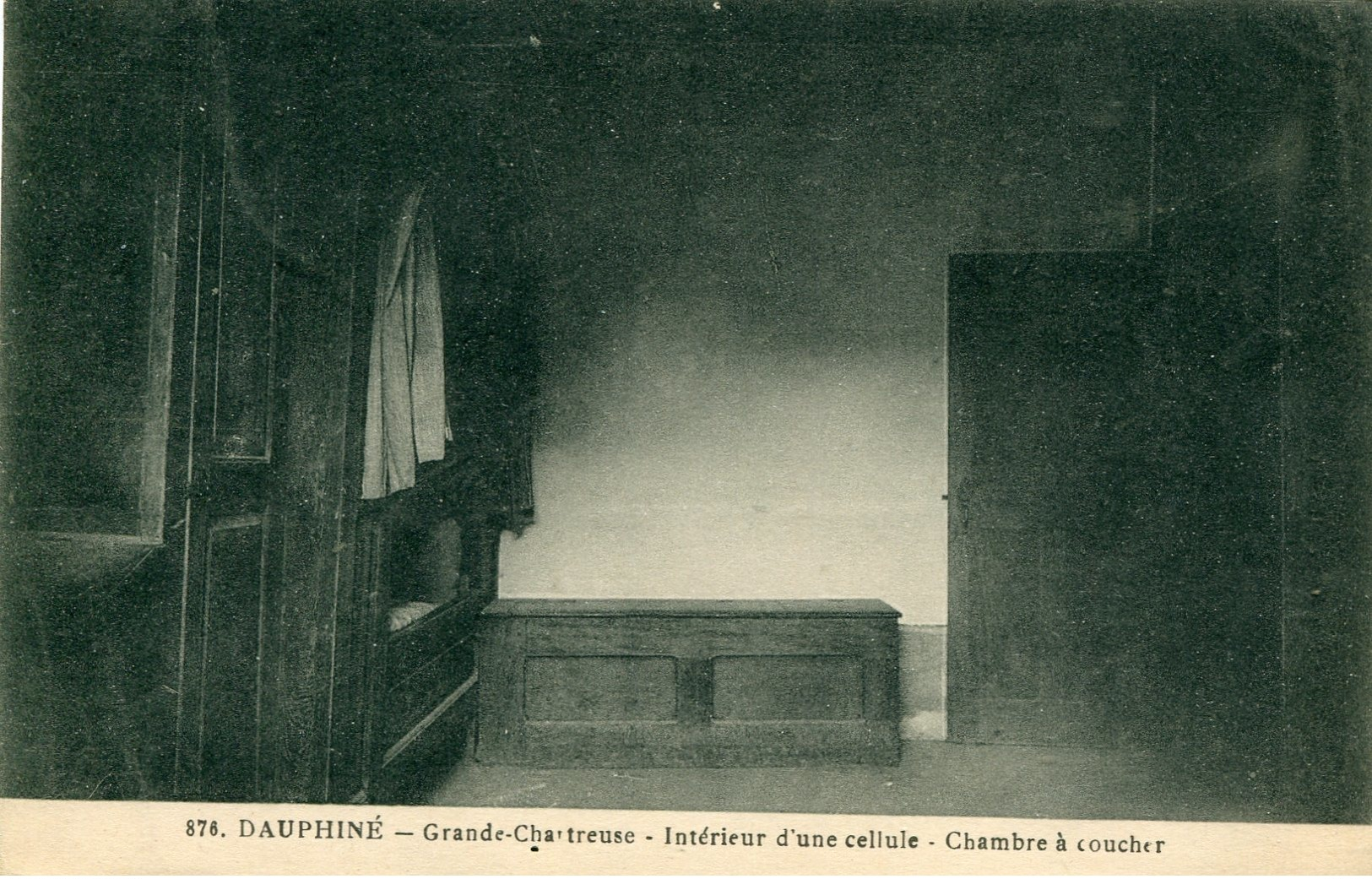 38 - SAINT-PIERRE-de-CHARTREUSE - Dauphiné. Grande Chartreuse. Intérieur D'une Cellule. Chambre à Coucher - Other & Unclassified