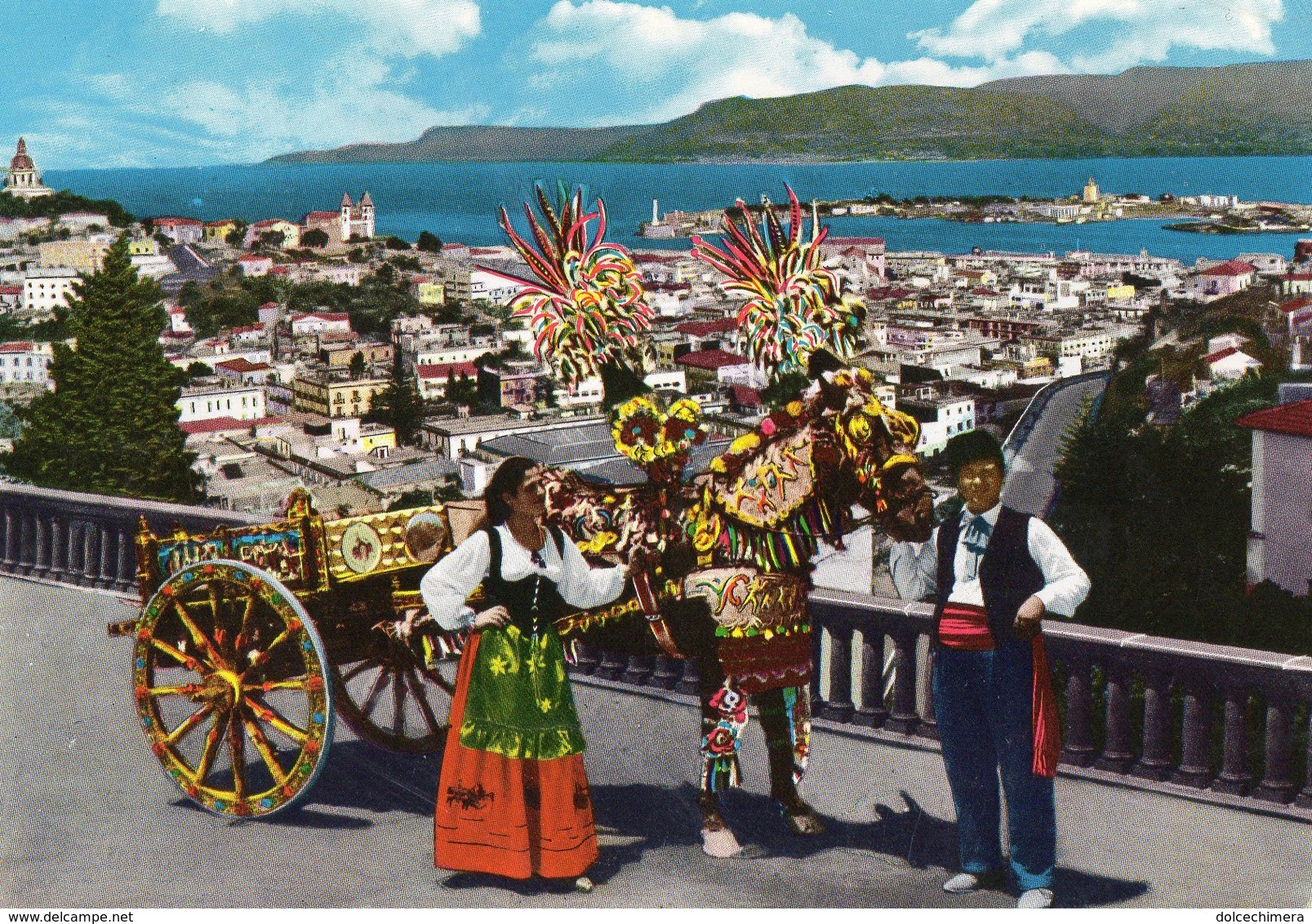 CARRETTO SICILIANO-COSTUMI - Costumi