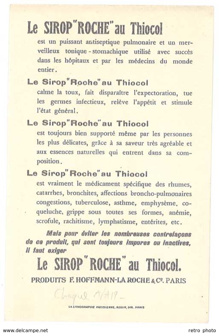 Chormo Collection Su Sirop " Roche " Au Thiocol - Les Pyramides De Gizeh Au Bord Du Nil ... - Autres & Non Classés