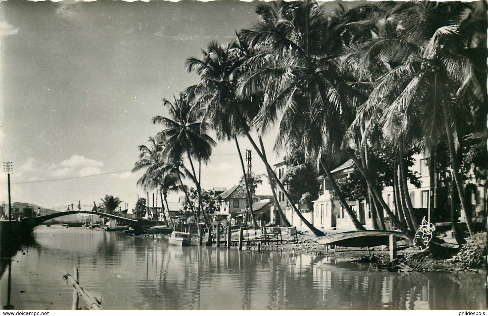 MARTINIQUE  FORD DE FRANCE La Riviere Levassor    ( Cpsm) - Fort De France