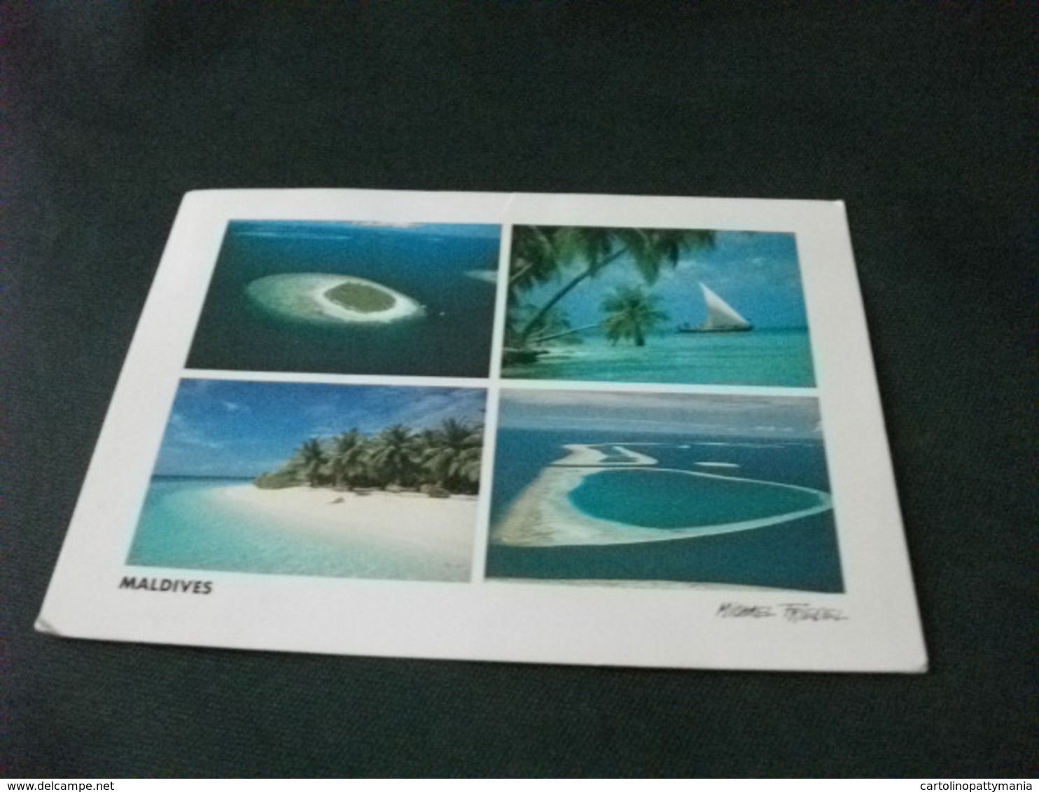 STORIA POSTALE  FRANCOBOLLO ATLETICA MALDIVES MALE ATOLL MICHAEL   FRIEDEL - Maldive