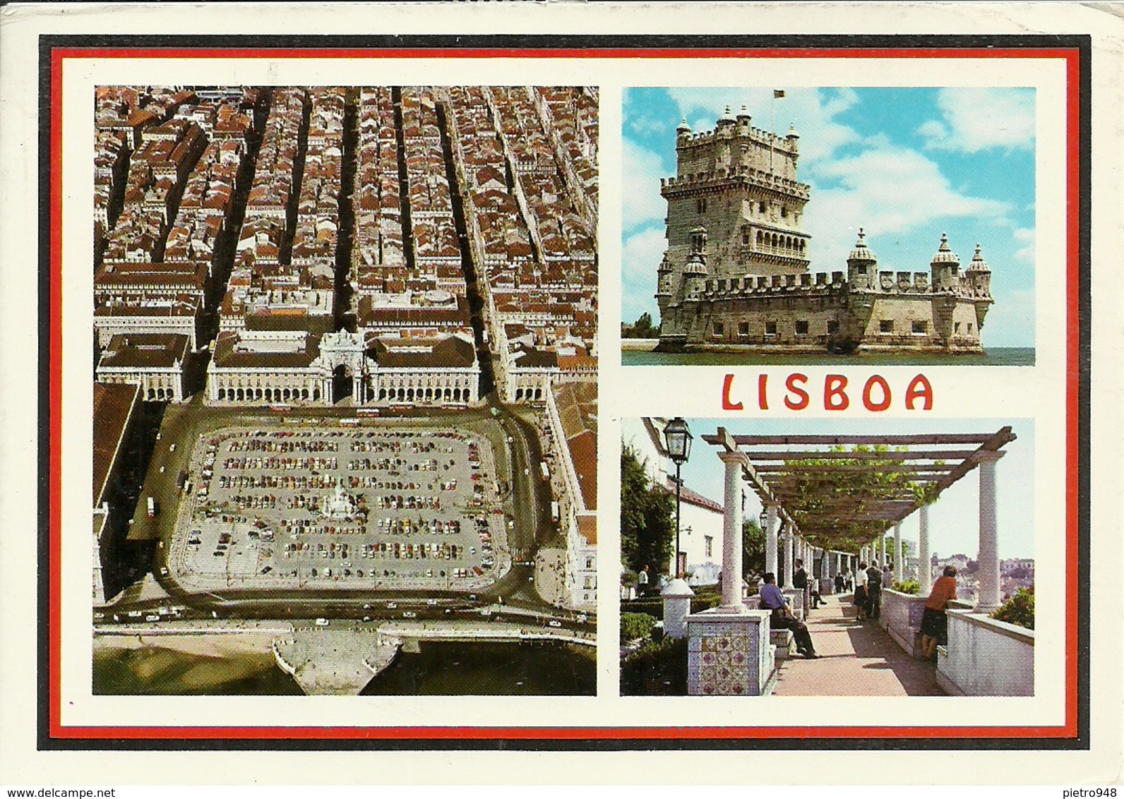 Lisbona, Lisboa (Portugal, Portogallo) Panoramic Views, Vues Panoramiques, Vedute E Scorci Panoramici - Lisboa