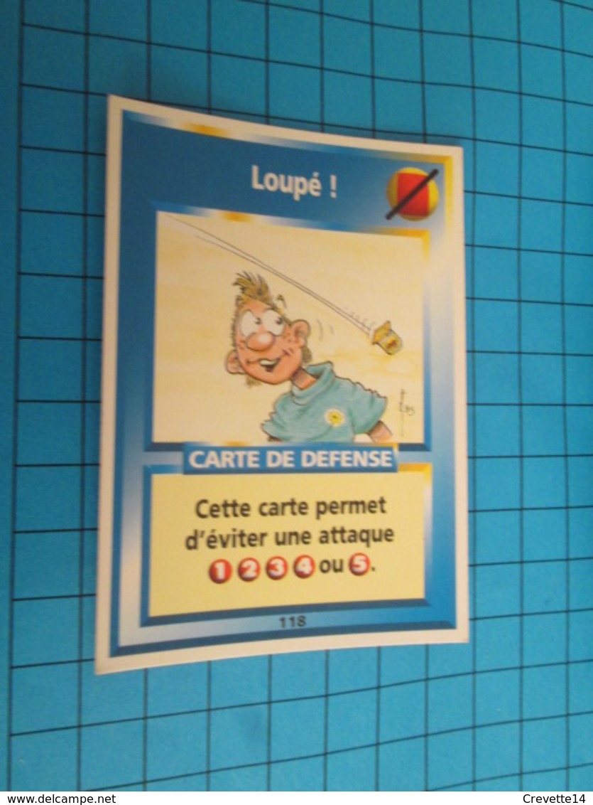 1576-1600 : TRADING CARD 1991 JEU "CANAILLES" PANINI / LOUPé - Autres & Non Classés