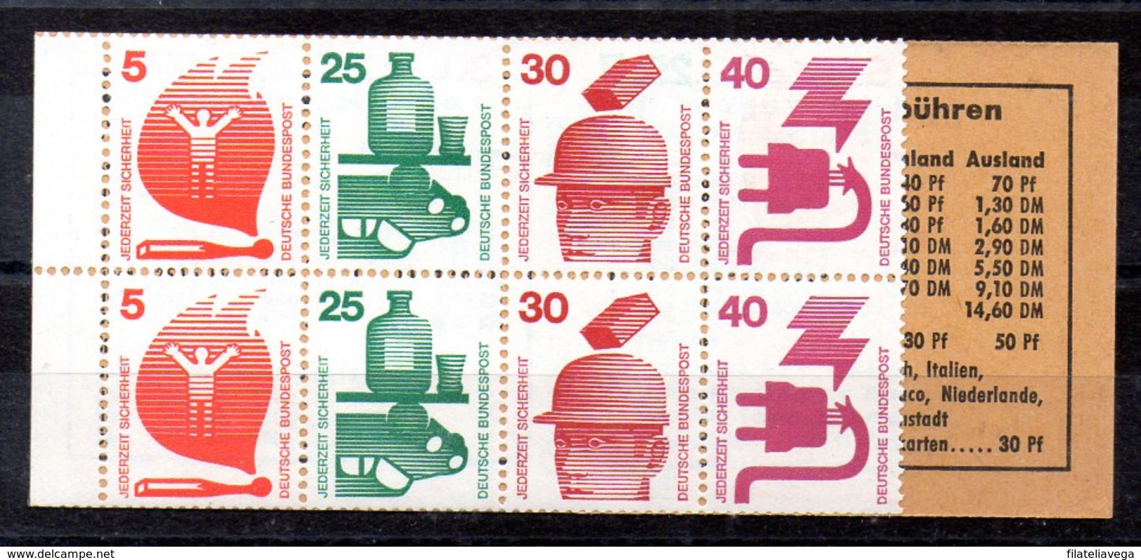 Carnet De Alemania Nº Michel MH-19 ** (OFFER) Valor Catálogo 16.0€ - 1971-2000