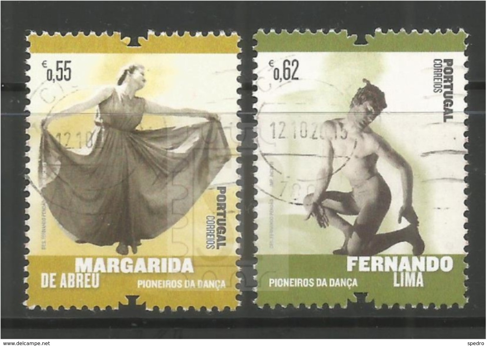 Portugal 2015 Pioneiros Da Dança Pioniere Des Tanzes Pionieri Della Danza Pioniers Van De Dans - Música