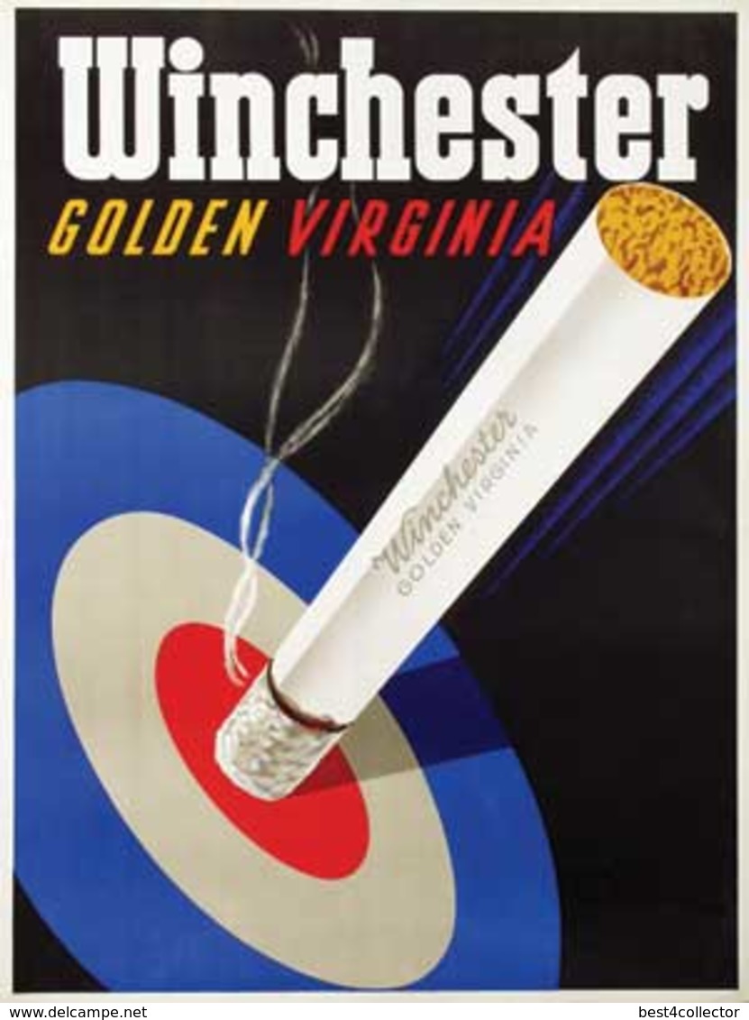 @@@ MAGNET - Winchester Golden Virginia - Publicitaires