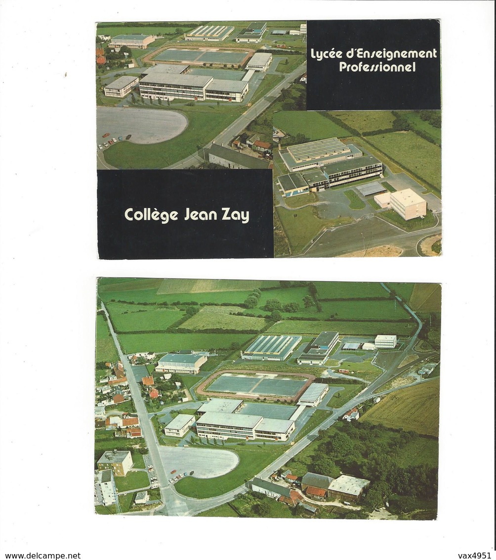 FEIGNIES  COLLEGE JEAN ZY LOT DE 2 CARTES   ****   A   SAISIR  ****** - Feignies