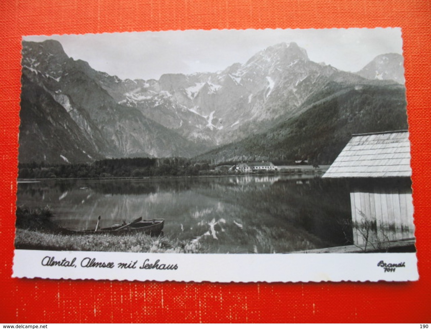 Almtal.Almsee Mit Seehaus - Traun