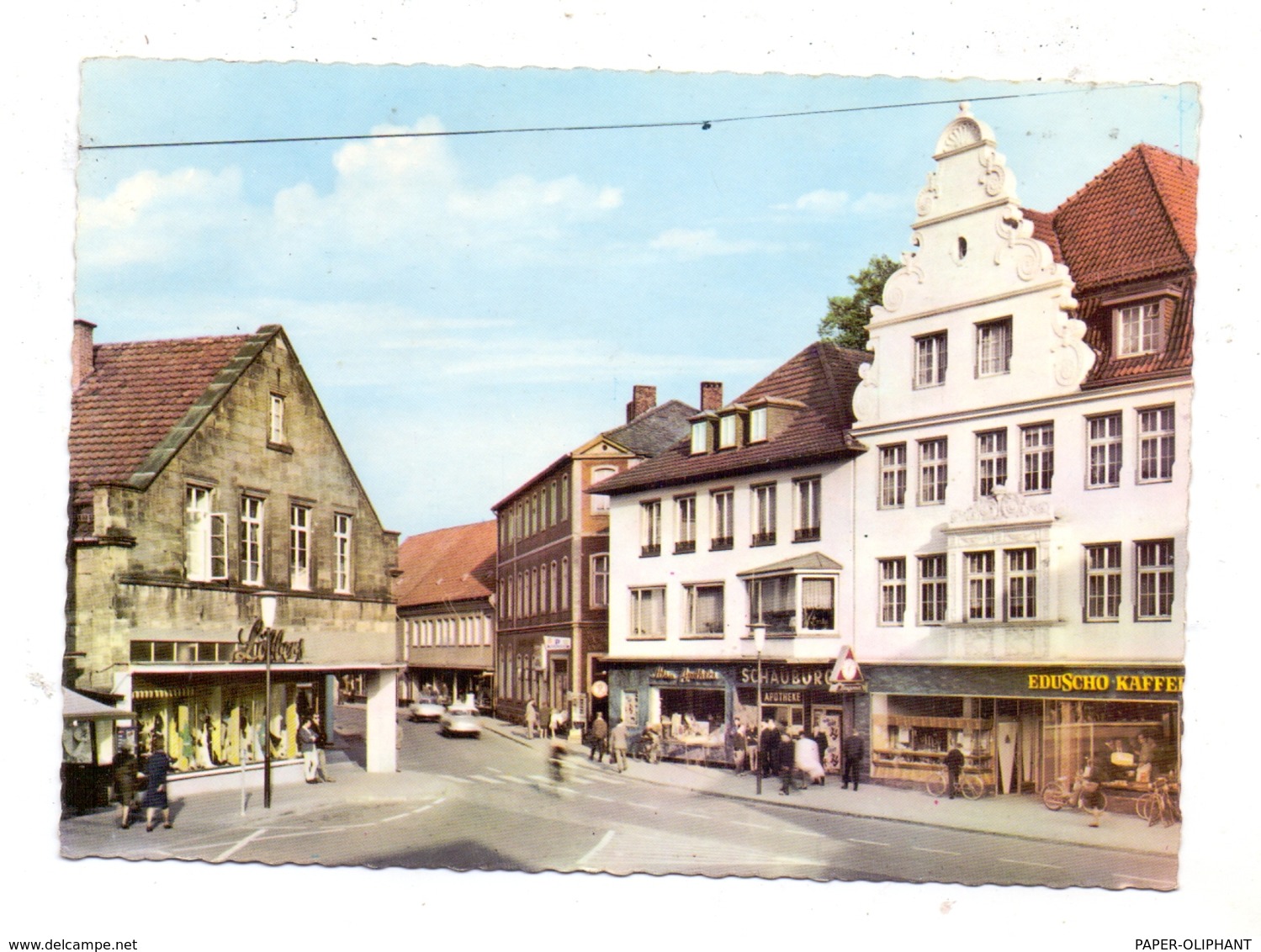 4530 IBBENBÜREN, Oberer Markt, EDUSCHO, Schauburg Apotheke, Löbbers - Ibbenbueren