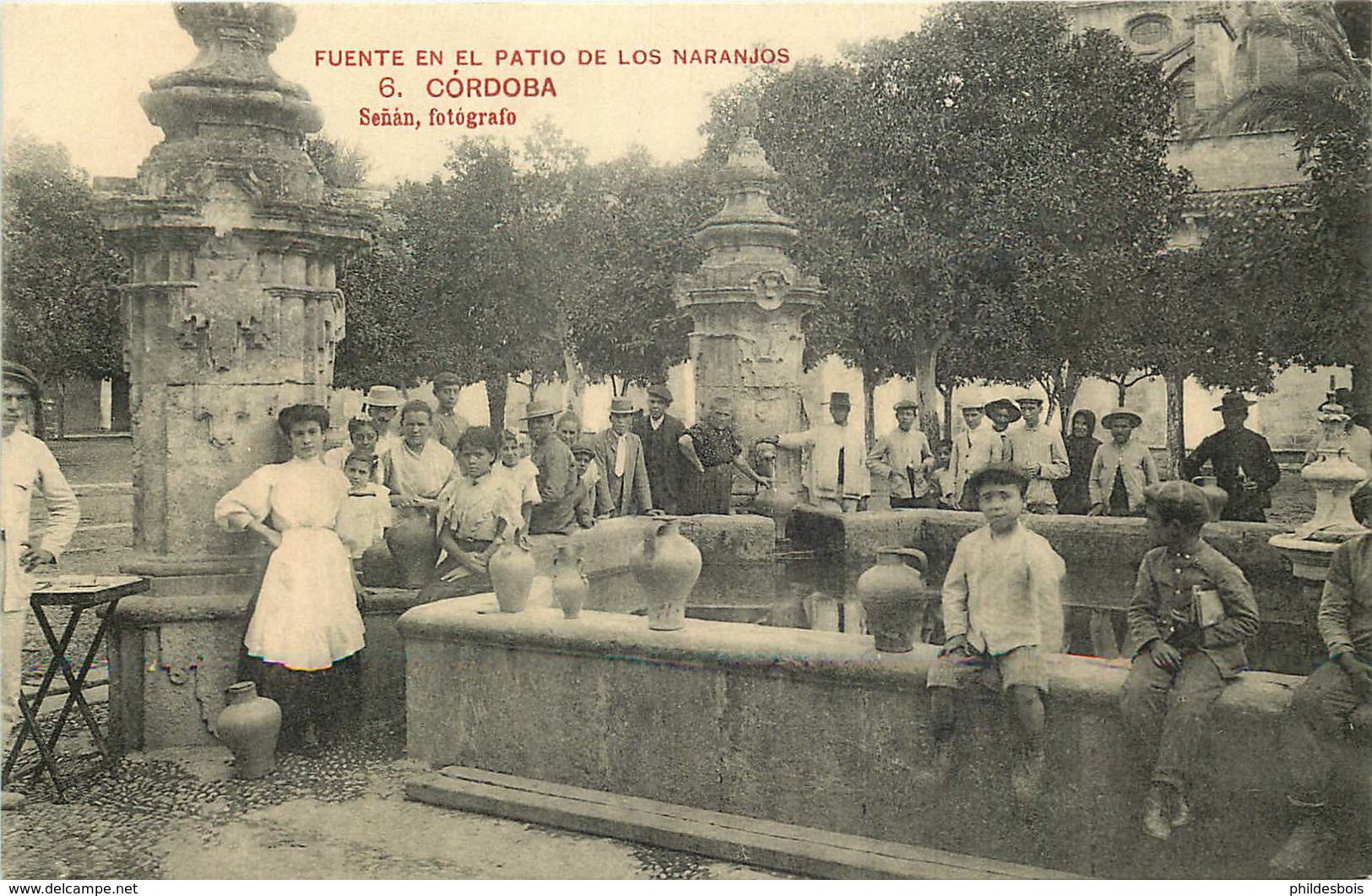 ESPAGNE  CORDOBA   Fuente En El Patio De Los Naranjos - Córdoba