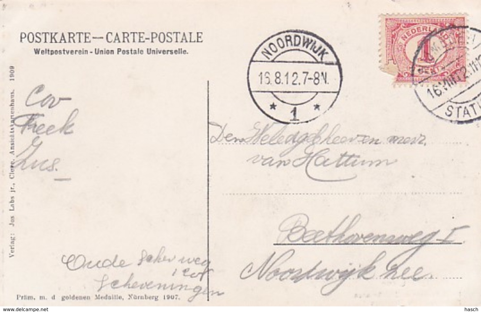 2525	61	Bad Cleve, Hotel Kurhaus Und Stahlbrunnen. Partie Aus Dem Tiergarten. (poststempel 1912) - Otros & Sin Clasificación