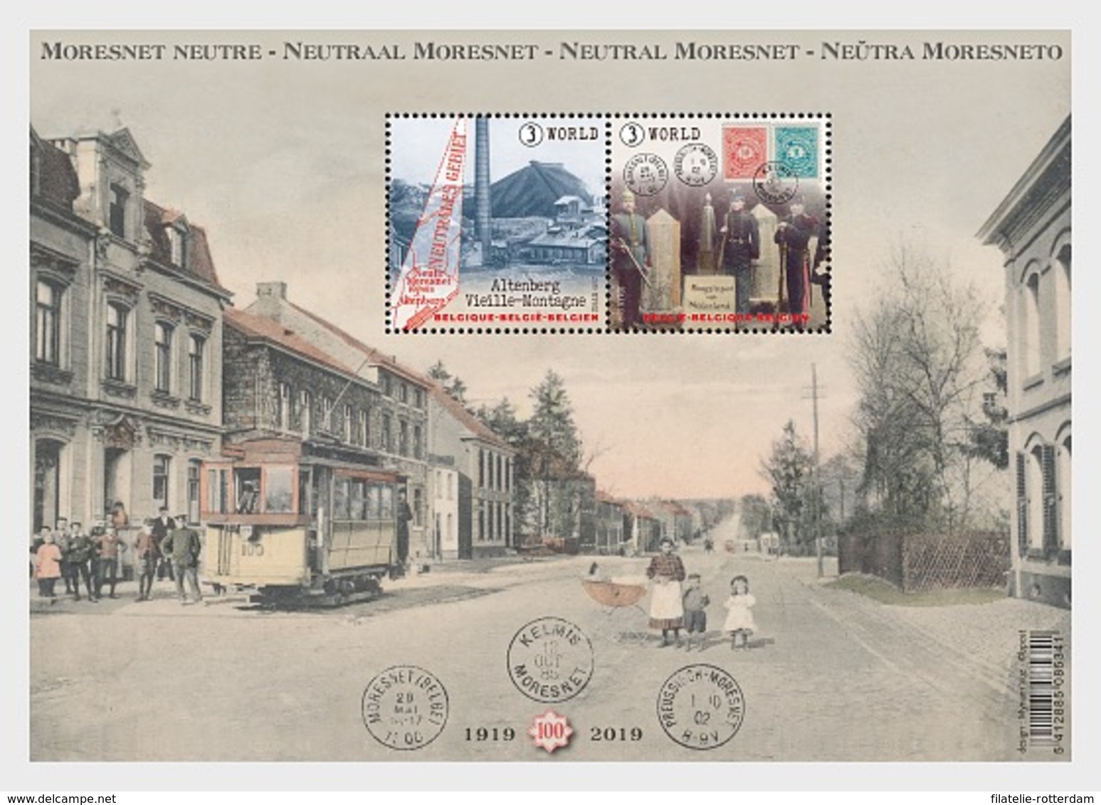 België / Belgium - Postfris / MNH - Sheet Leven In Moresnet 2019 - Unused Stamps