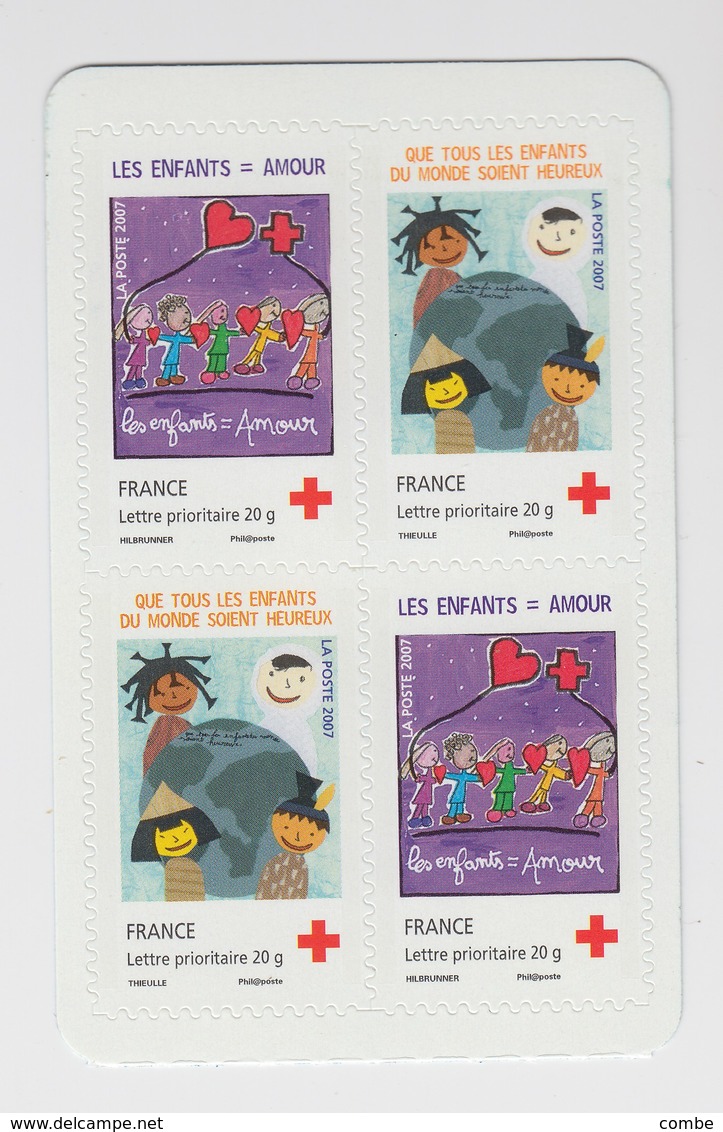 FRANCE ADHESIF BC 4125 PARTIE.  2007.  N° 4125-4126 - Sonstige & Ohne Zuordnung