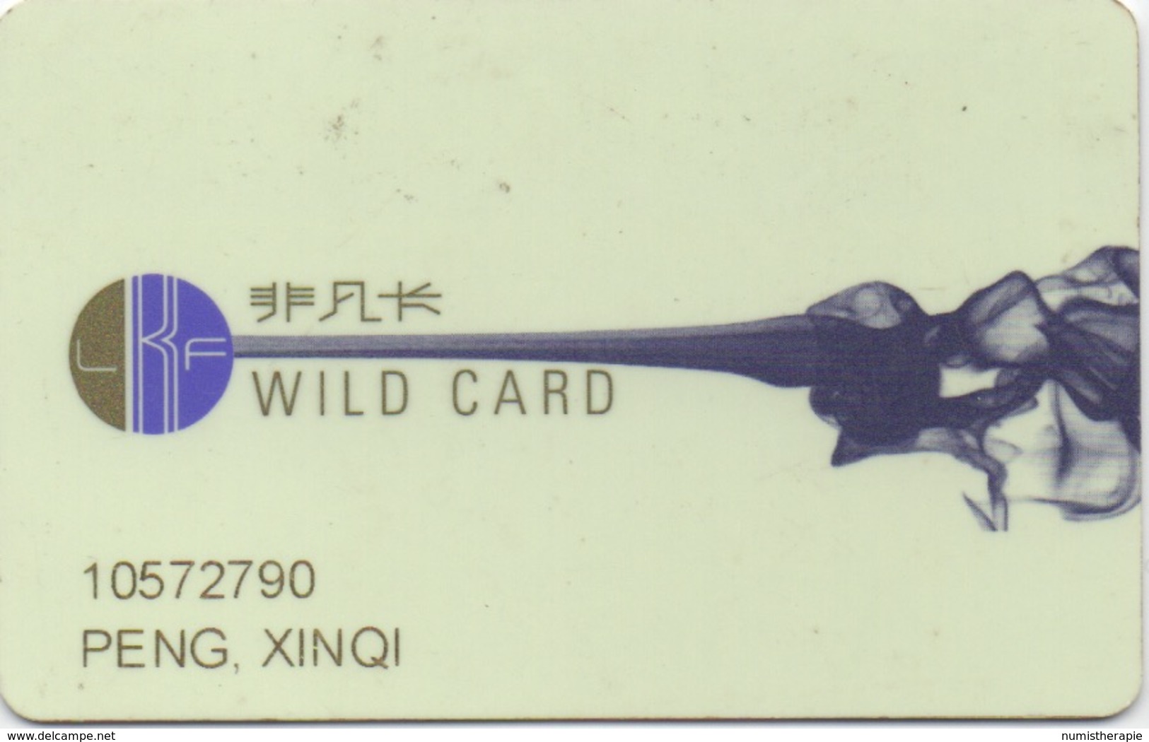 Carte De Membre Casino : Lan Kwai Fong Macau Macao : Wild Card - Cartes De Casino