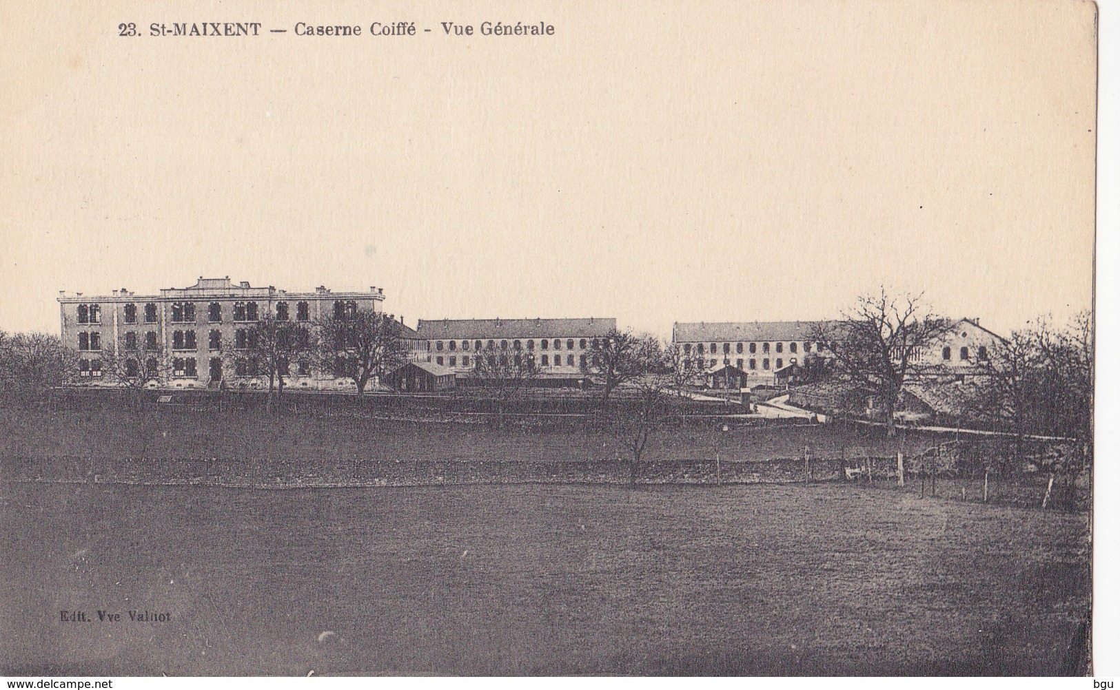 Saint Maixent (79) - Caserne Coiffé - Vue Générale - Autres & Non Classés