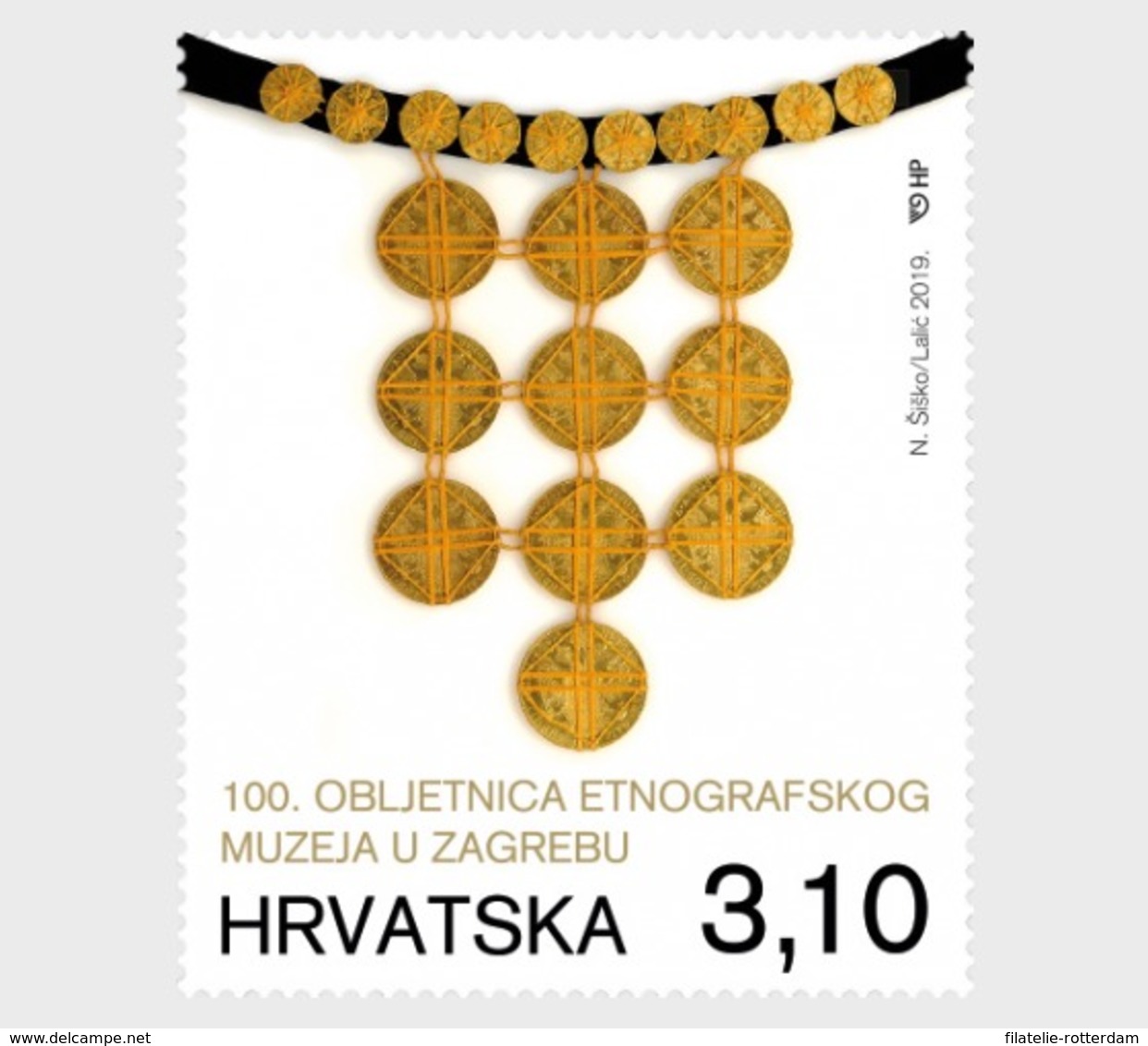 Kroatië / Croatia - Postfris / MNH - 100 Jaar Ethnografisch Museum 2019 - Kroatië