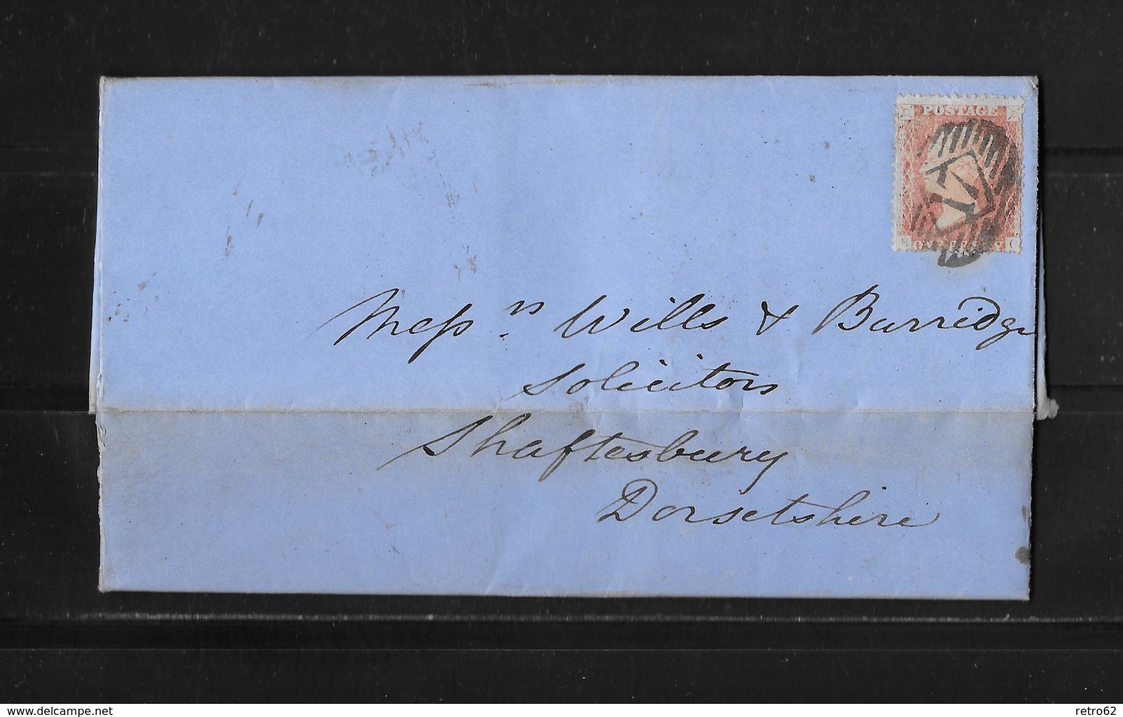 1857 Grossbritannien, Brief Salisbury - Shaftsbury - Briefe U. Dokumente