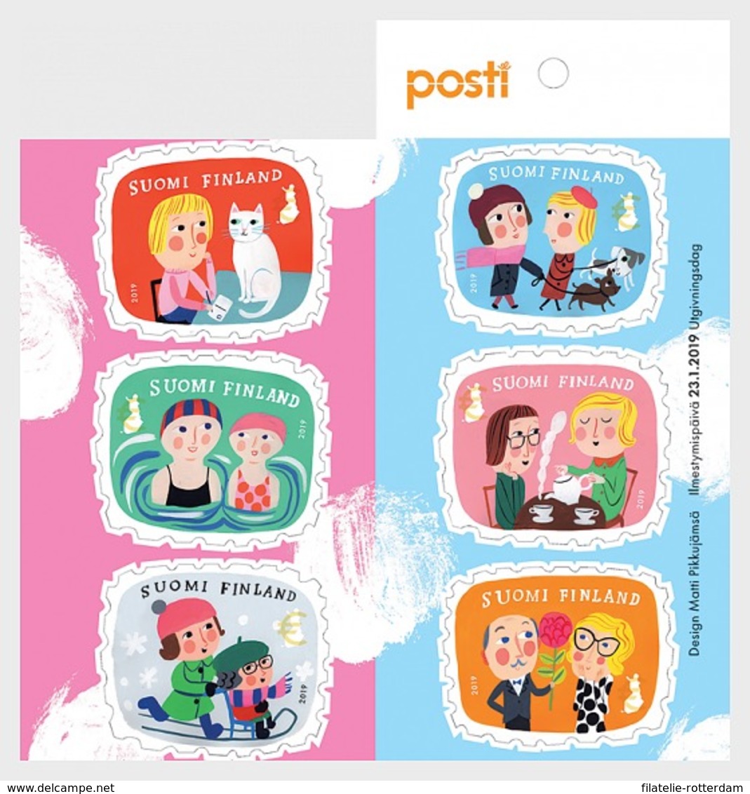 Finland - Postfris / MNH - Booklet Shared Joy 2019 - Ongebruikt