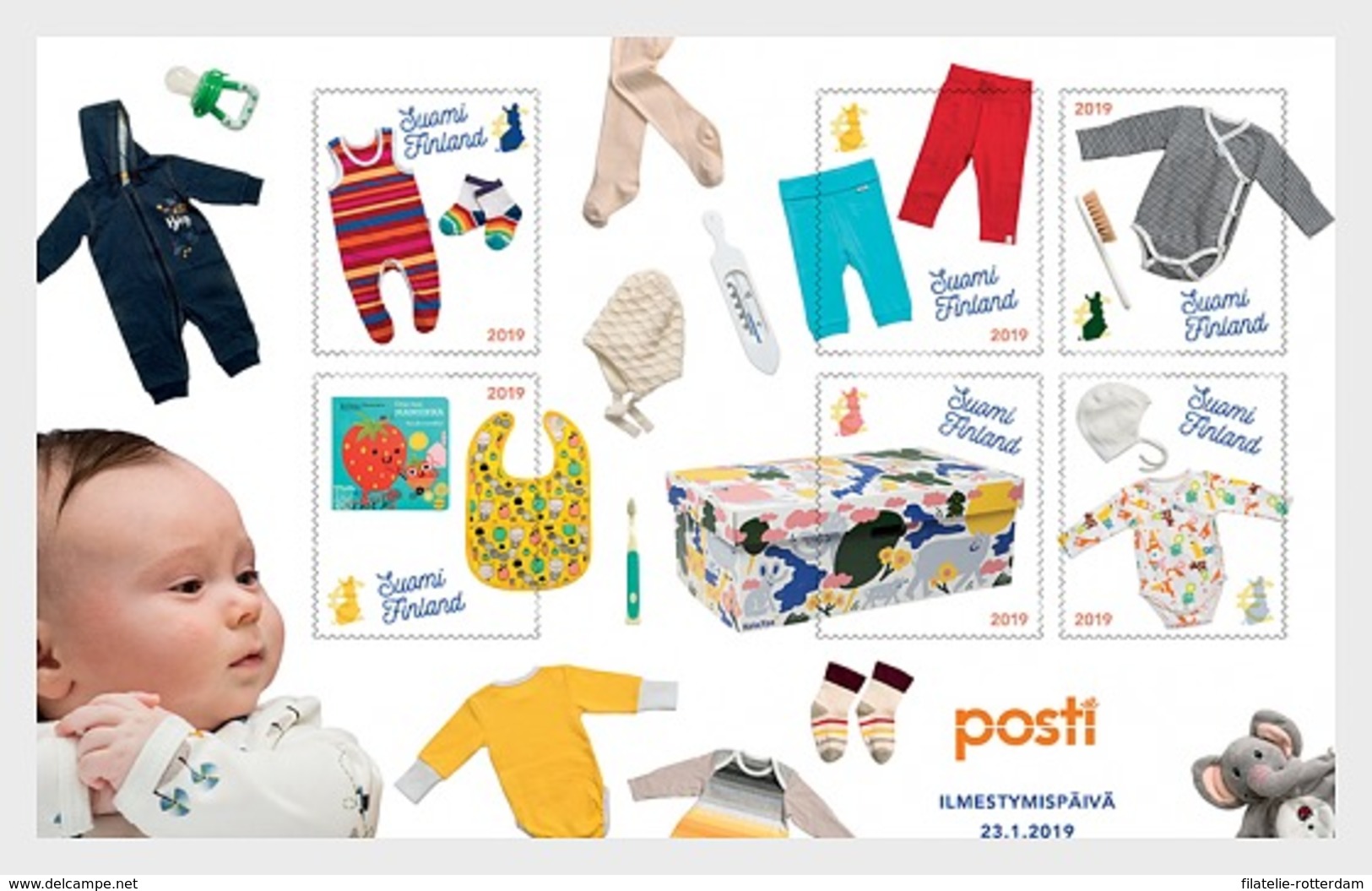Finland - Postfris / MNH - Sheet Babybox 2019 - Ongebruikt
