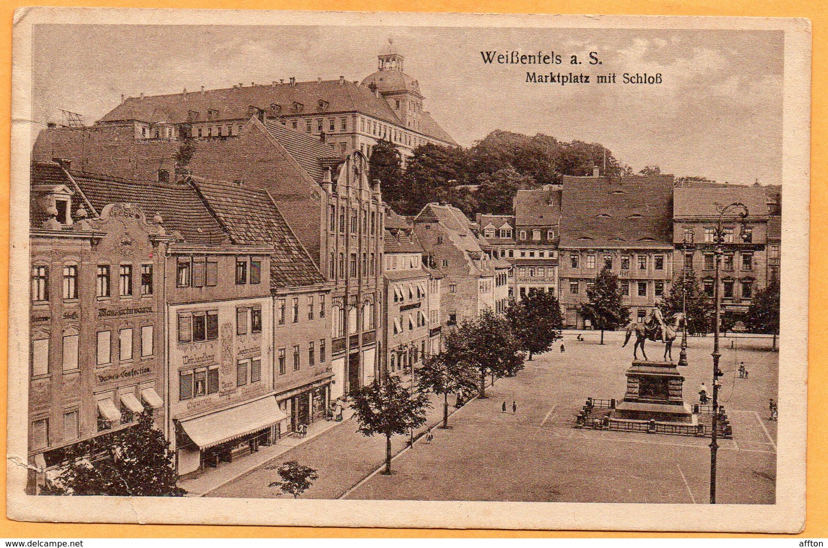 Weissenfels A S Germany 1921 Postcard - Weissenfels