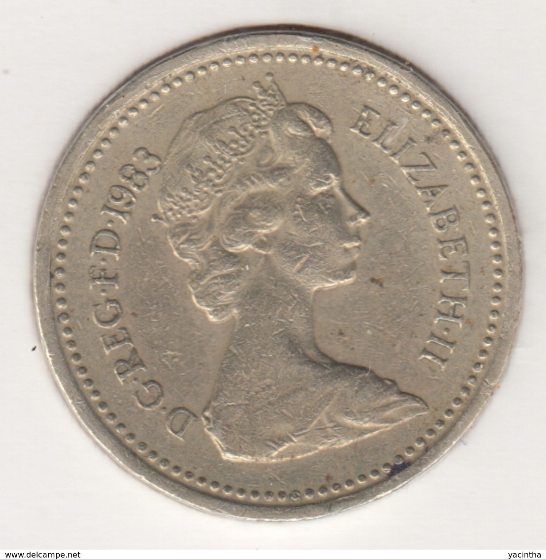 @Y@   Groot Brittanië   1 Pound / Pond 1983  (4794) - 1 Pound