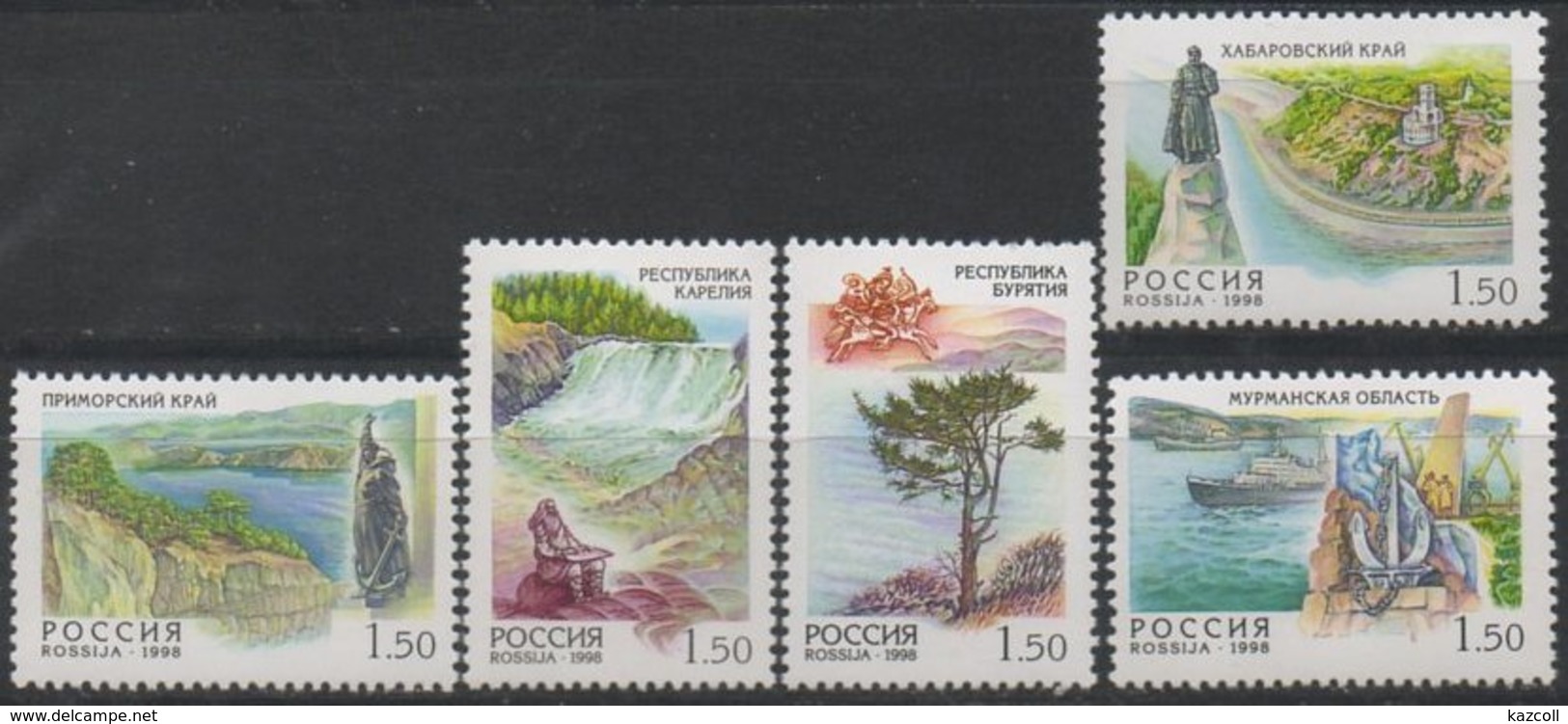 Russia  1998. Russian Regions.  MNH - Neufs