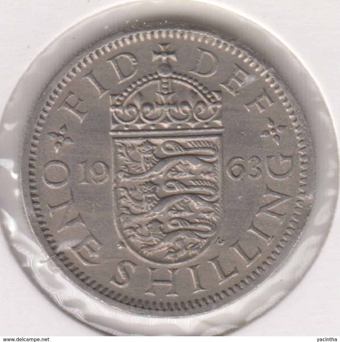 @Y@   Groot Brittanië   1 Shilling   1963  (4788) - Sonstige & Ohne Zuordnung