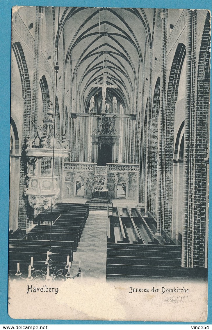 HAVELBERG - Inneres Der Domkirche - Gelauft 1906 - Havelberg
