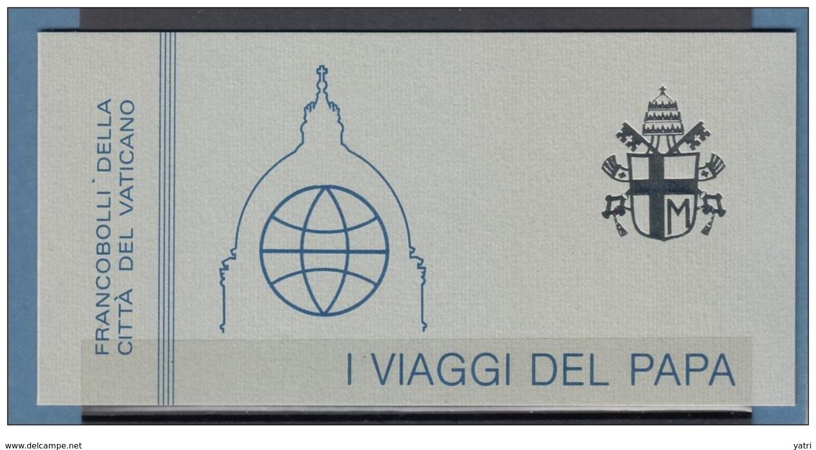 Vaticano - Libretti - 1985 I Viaggi Del Papa, Con Francobolli ** MNH - Carnets