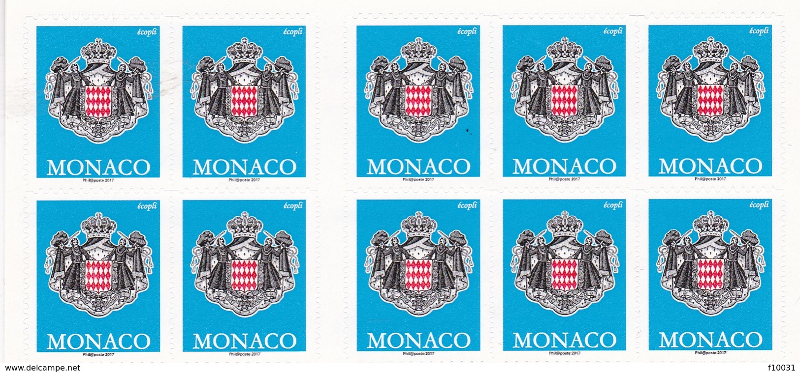 Monaco Carnet N° 19** "Armoiries" - Carnets