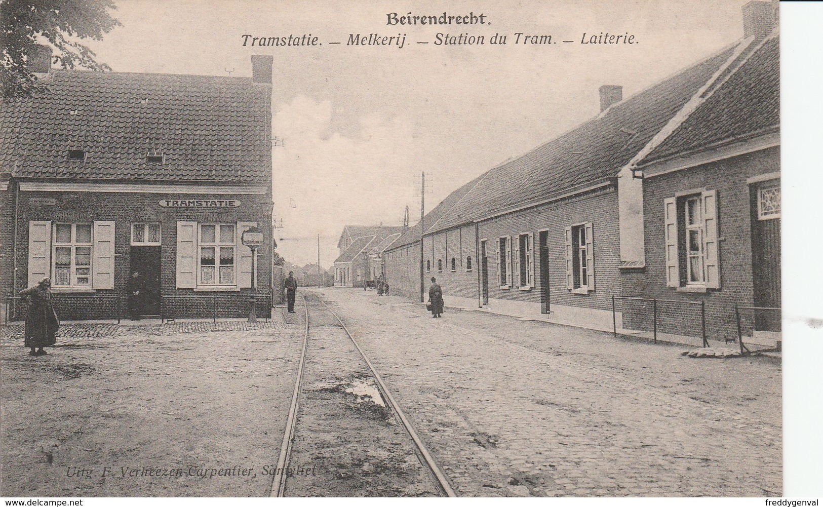 BEIRENDRECHT MELKERIJ  TRAMSTATIE - Brecht