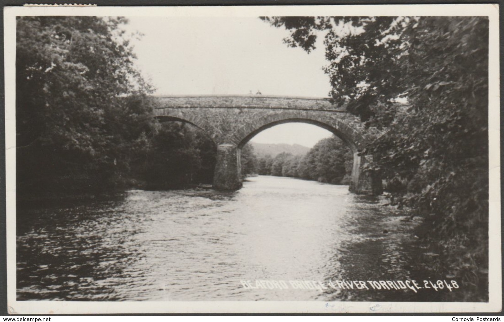 Beaford Bridge & River Torridge, Devon, 1961 - Chapman & Son RP Postcard - Other & Unclassified