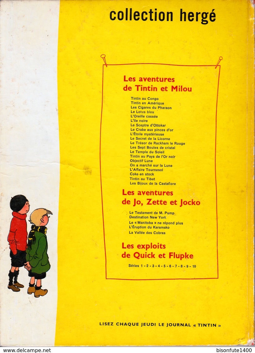 Tintin - Hergé : Les Exploits De Quick Et Flupke ( 4ème Série ) - Edition Des Années 60. - Quick Et Flupke