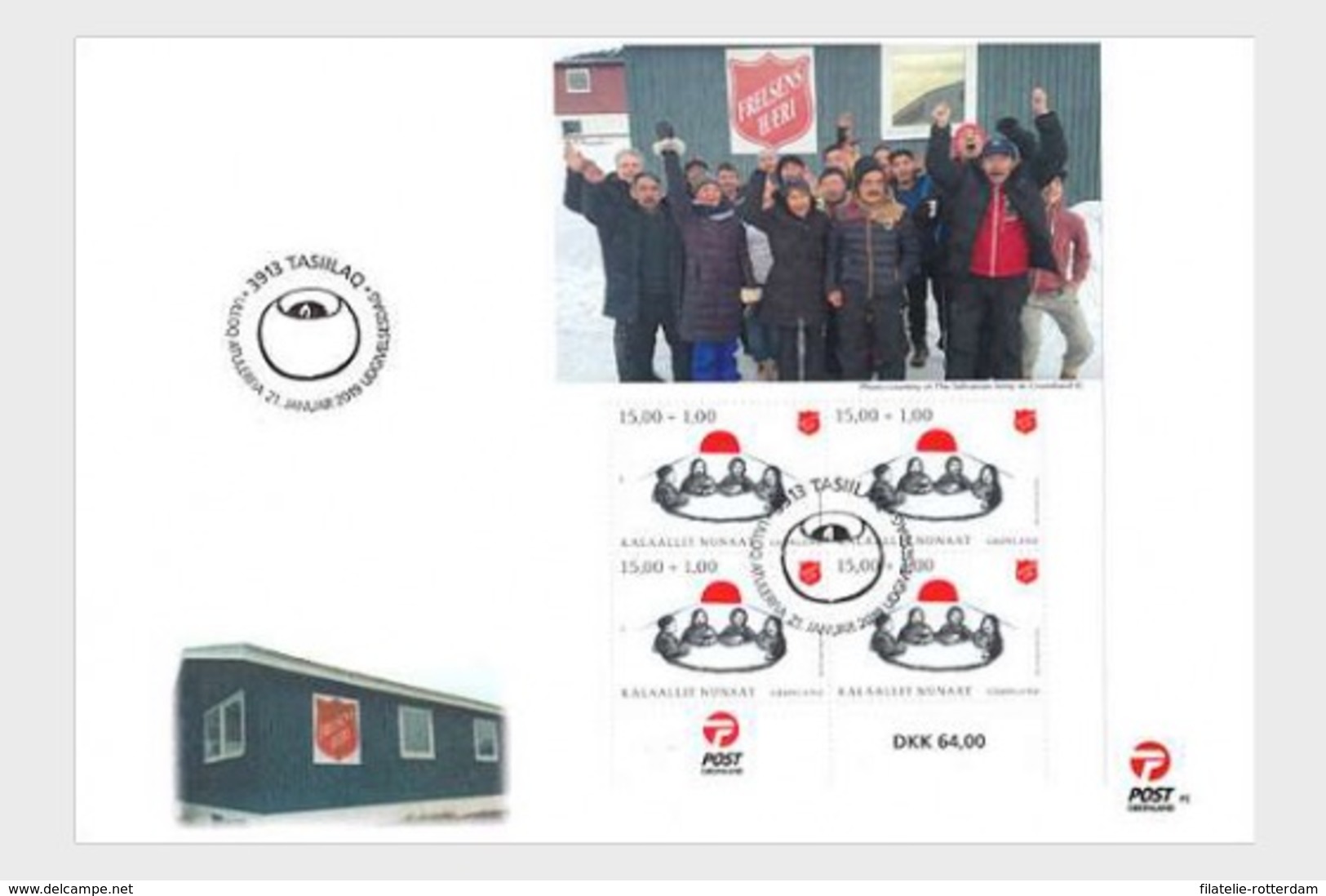 Groenland / Greenland - Postfris / MNH - FDC Sheet Leger Des Heils 2019 - Ongebruikt