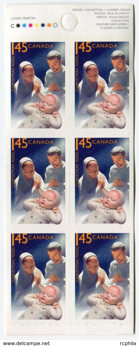 RC 11424 CANADA 2005 NOEL CHRISTMAS CARNET BOOKLET MNH NEUF ** - Cuadernillos Completos