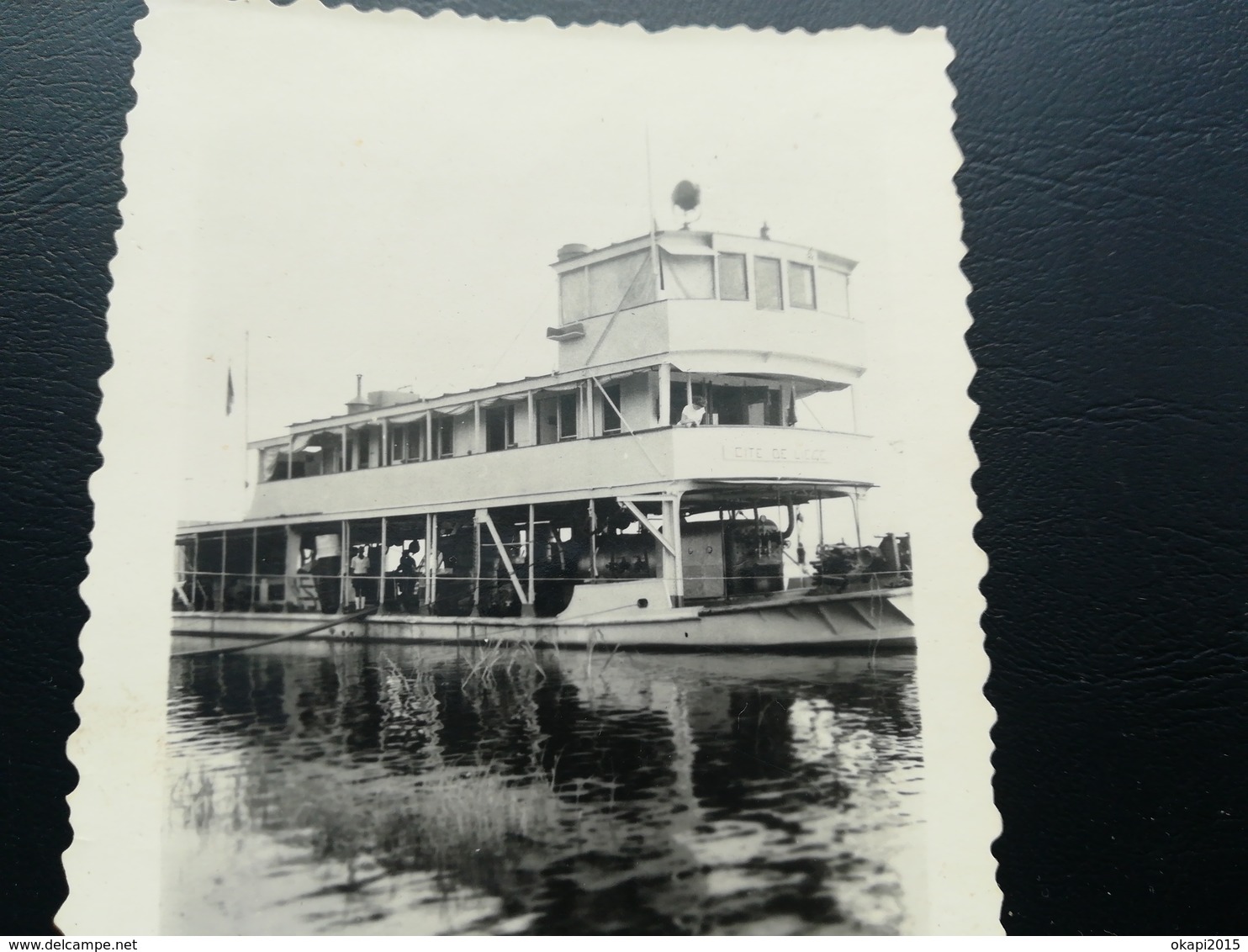 BATEAUX DE L OTRACO OFFICE DES TRANSPORTS COLONIAUX CONGO BELGE COLONIE BELGIQUE LOT 10 PHOTOS D UN MARIN ANNÉES 1950 - Barche